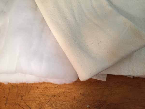 Quilting Quick Tip - Quilting Density and Batting Choice - Batting Samples
