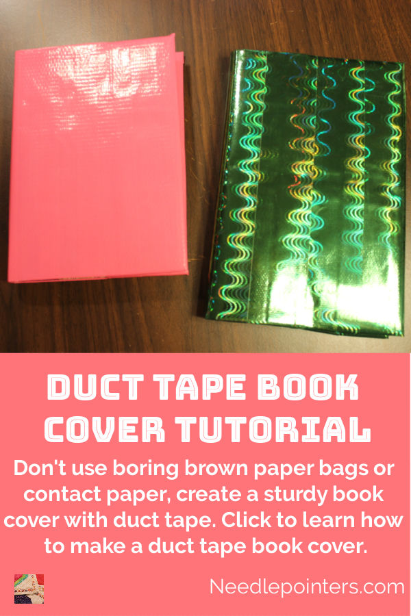 Duct Tape Book Cover - pin