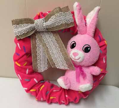 Easter Bunny Wreath Tutorial
