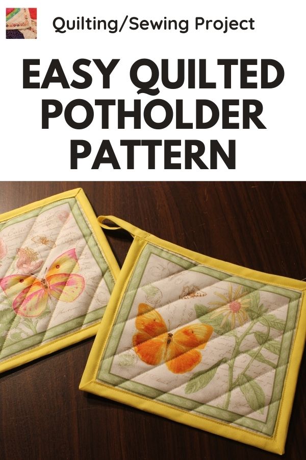 Cute and Easy Potholders to Sew (Video & Pic Tutorial