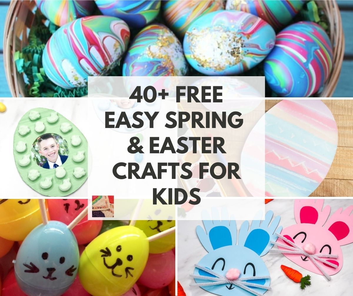 Easy Spring and Easter Crafts for Kids | Needlepointers.com