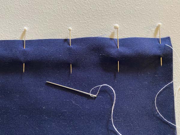 How to Hand Sew a Basting Stitch (Running Stitch) | Needlepointers.com