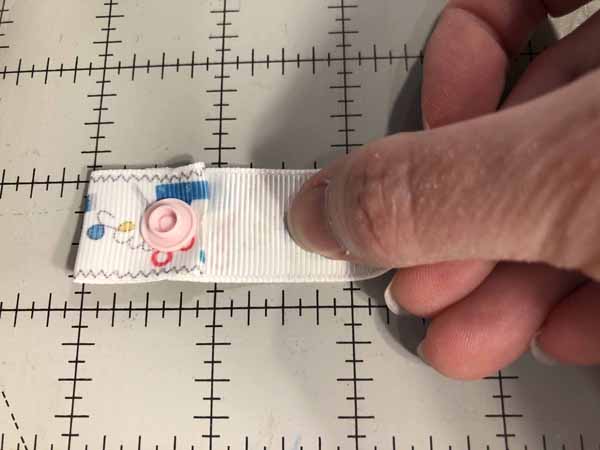 Face Mask Strap Lanyard Tutorial - Measure One and a Half Inches