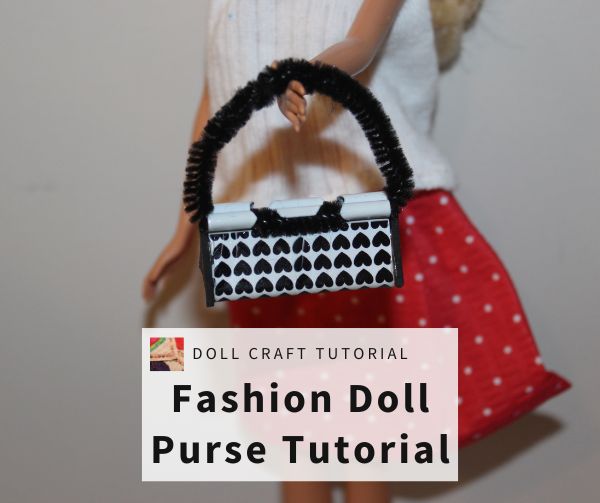 10 DIY Barbie Doll Miniature Purse, Handbag, Bag -10 Different Styles - 10  Easy DIY Doll Crafts #2 - YouTube