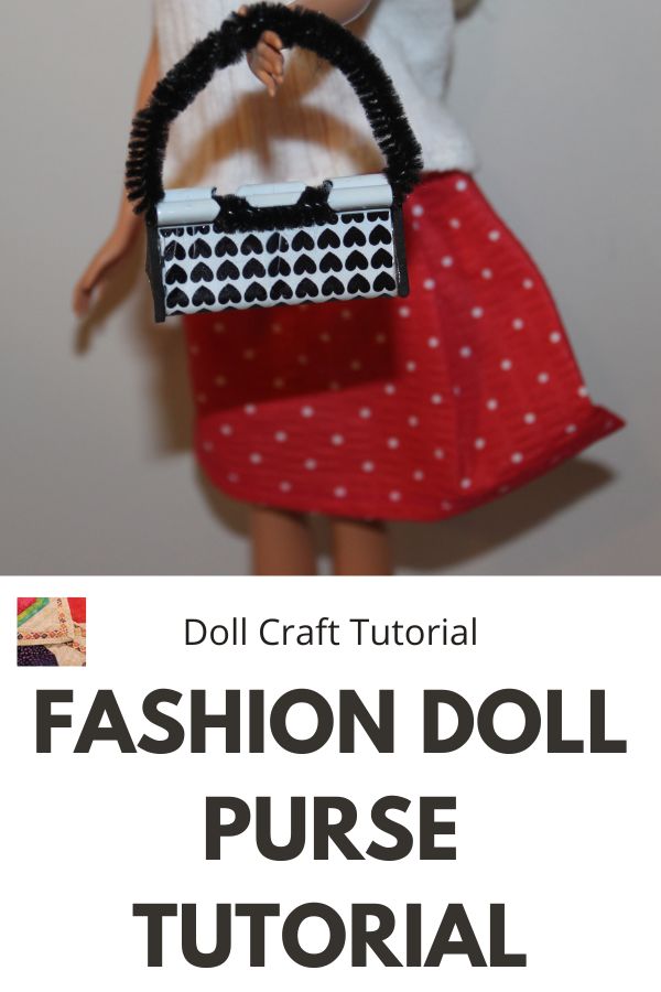 Doll Purse Pattern for Leather for Blythe Liv Barbie 11 Inch Fashion Dolls  - Etsy