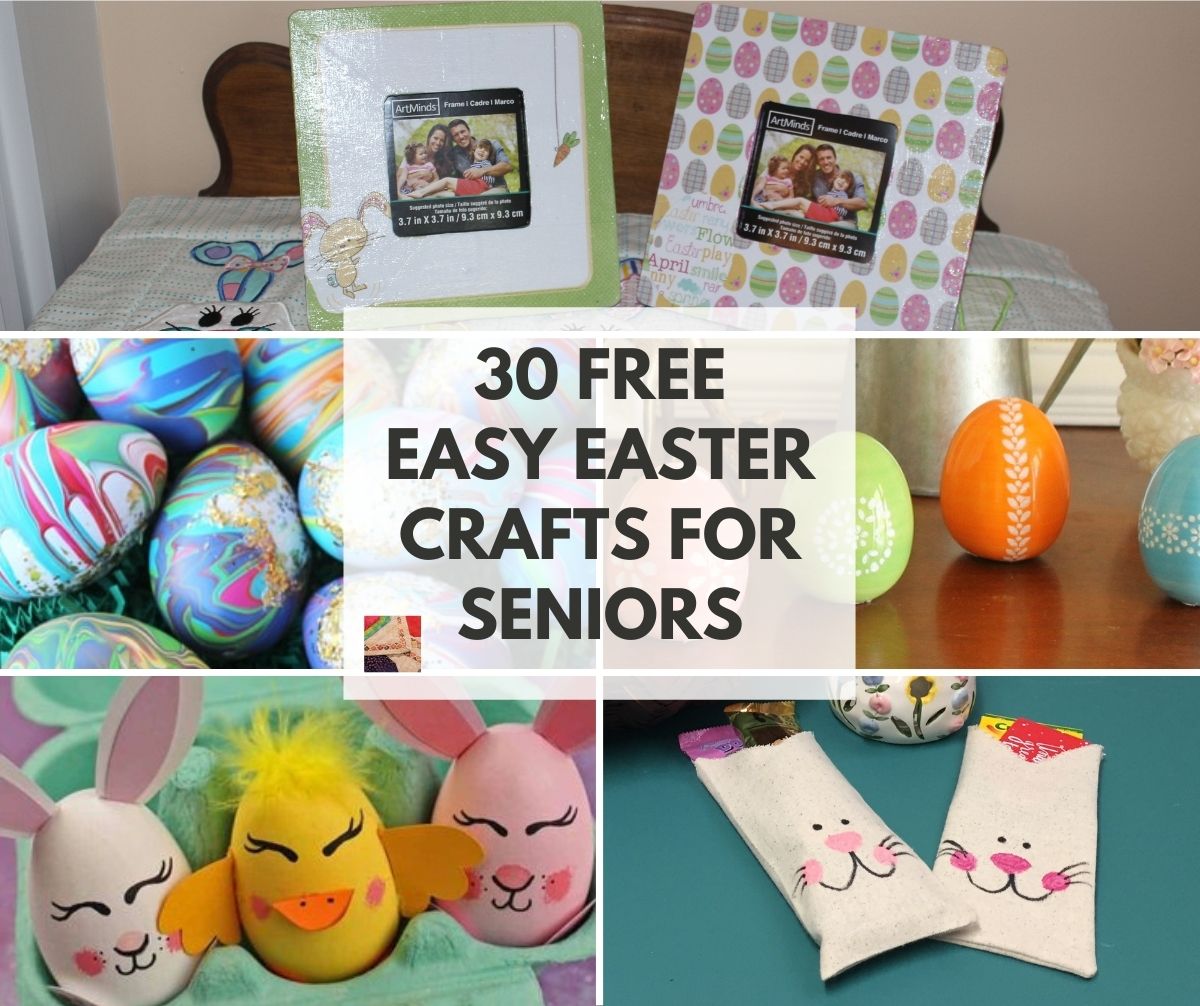 Free Easy DIY Easter Crafts for Adults and Seniors | Needlepointers.com