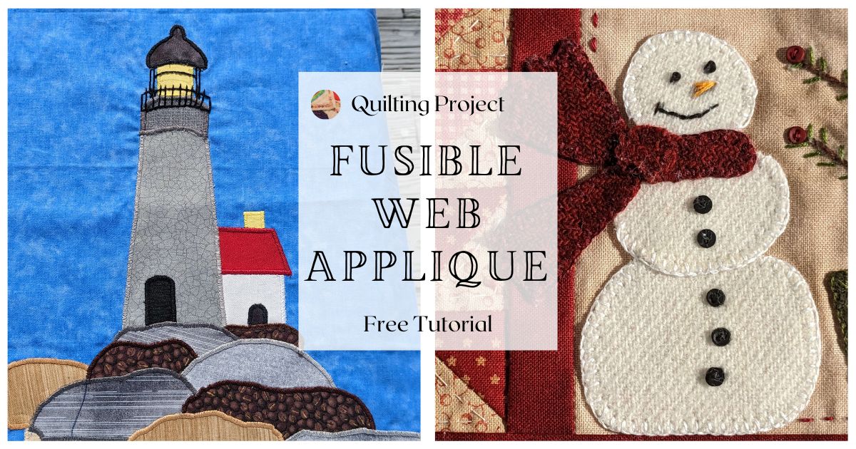 tutorial : temporary applique using fusible web » Needles and a Pen
