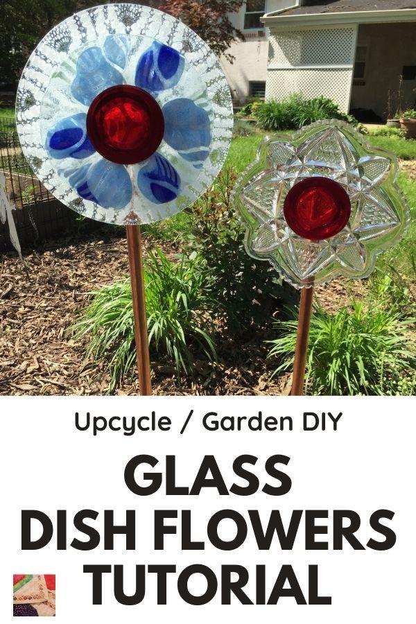 DIY Glass Garden Flowers Tutorial (Garden Art)