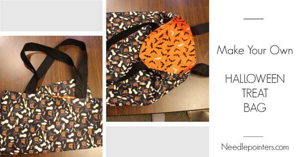 How to make fabric trick-or-treat bags