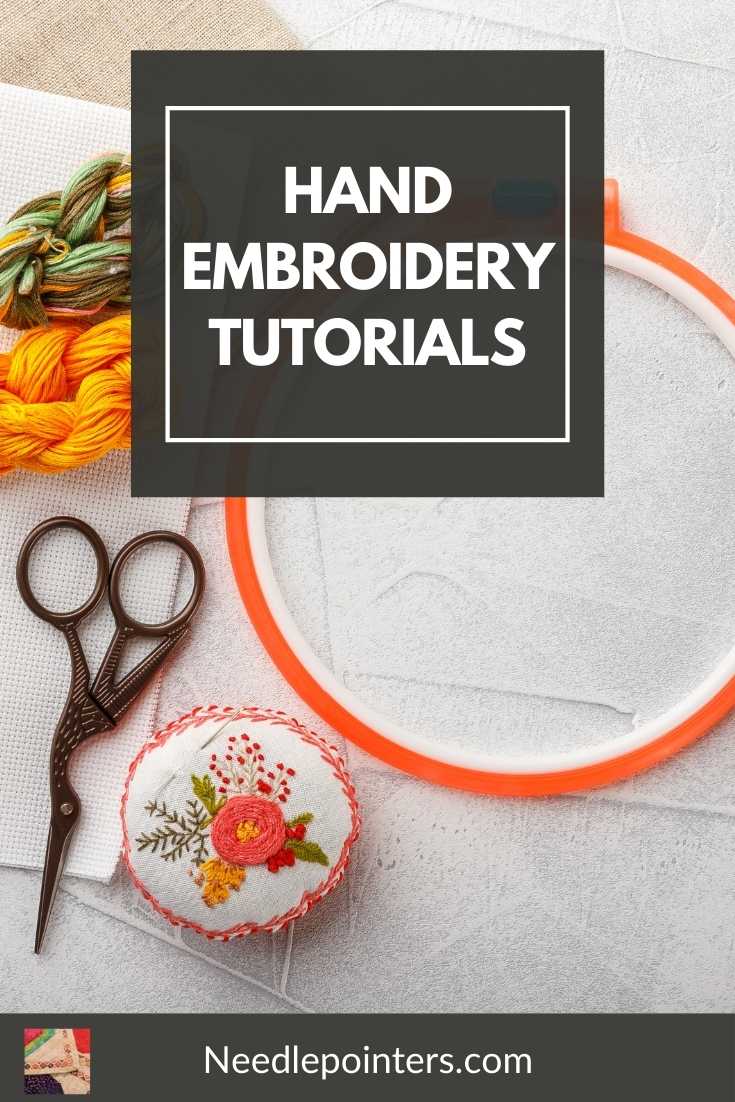 Hand  Embroidery Tutorials