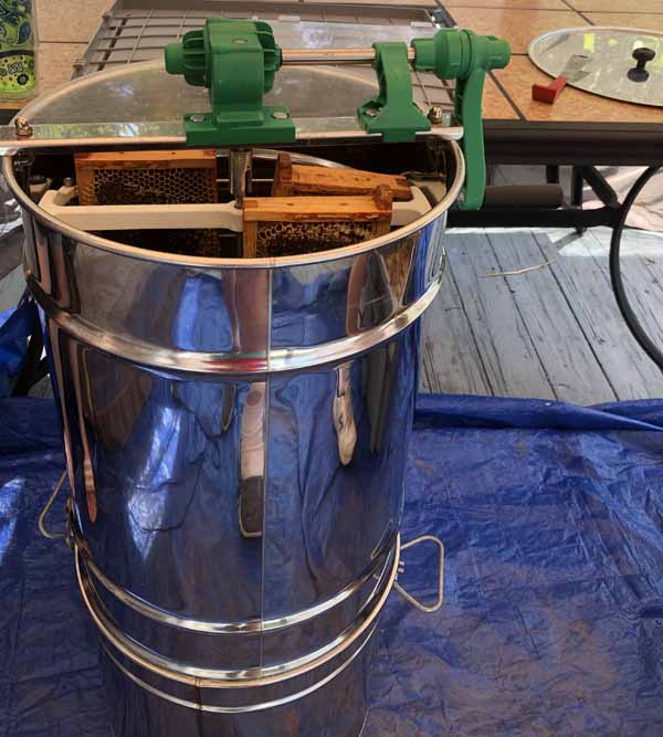 Harvesting Honey - Honey Extractor