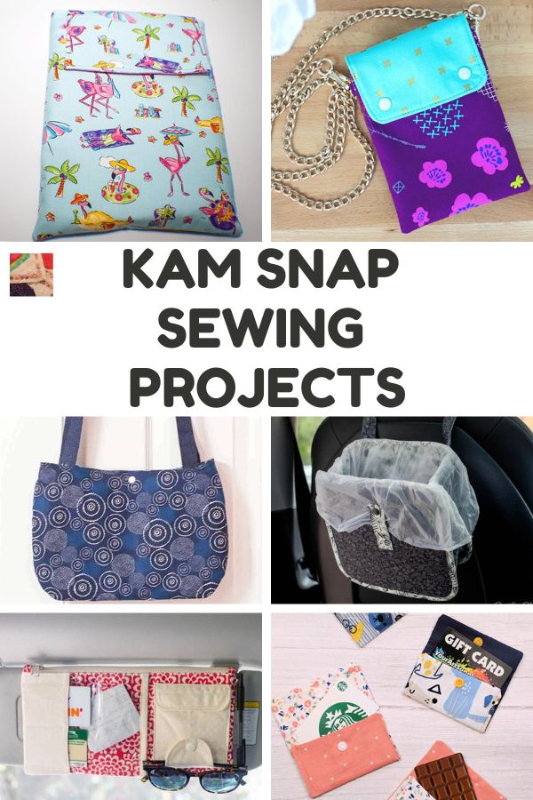 Free Easy KAM Snap Sewing Projects and Tutorials
