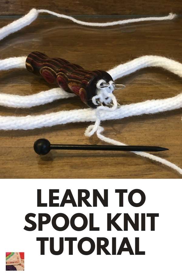 Learn to Spool Knit - pin