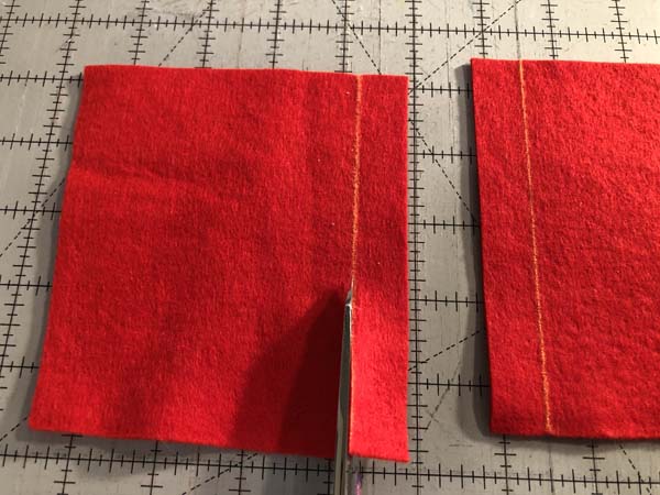 How to sew a Lapped Seam for Leather, Fleece, Felt or Suede ...