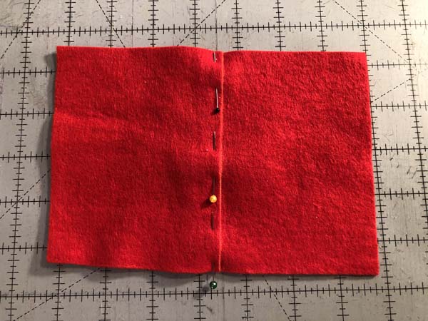 How to sew a Lapped Seam for Leather, Fleece, Felt or Suede ...