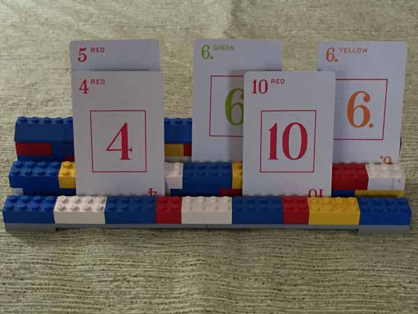 Lego Playing Card Holder - Cool Lego Idea
