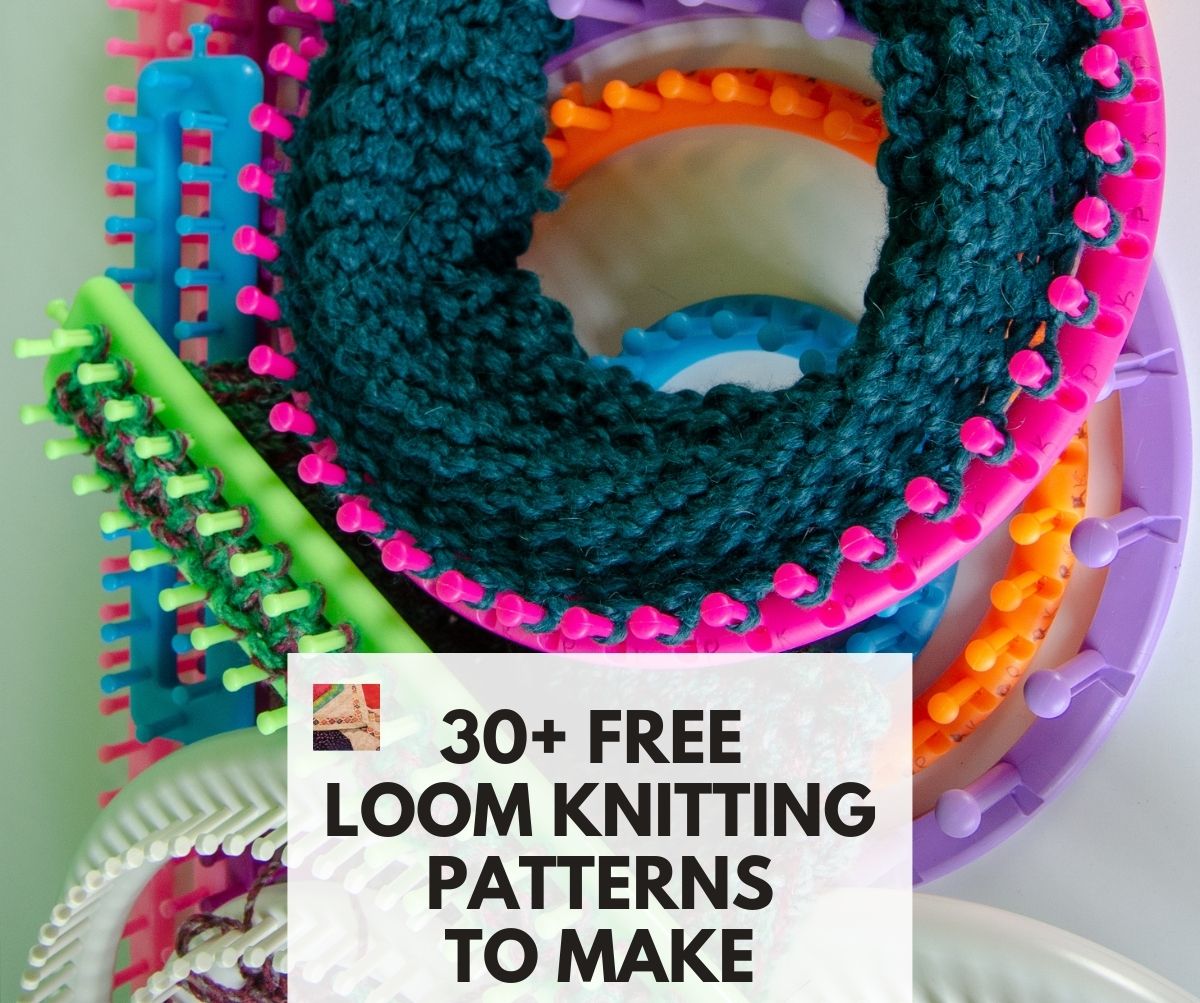 Round Knitting Loom Set - Loom Set of Four Different Sizes Circular  Knitting Looms for Loom Knitting Hats, Scarf !
