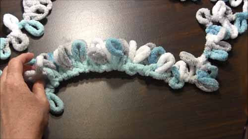 Loop Yarn Loopy Stitch Tutorial