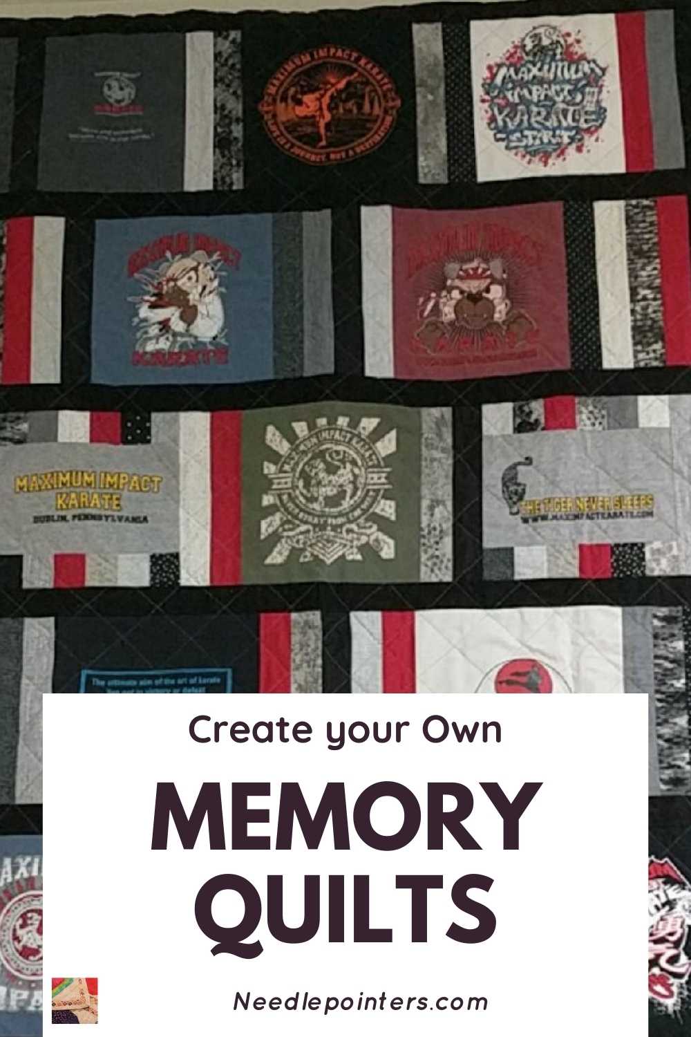 Memory Quilts: Wrap Up In A Warm Blanket of Memories | Needlepointers.com
