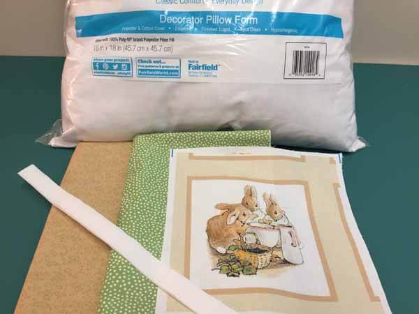 Nine Patch Pillow - Supplies