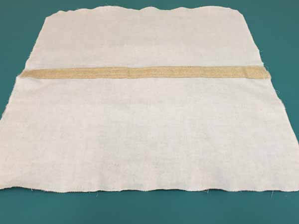 Nine Patch Pillow - Wrong Side Back Piece
