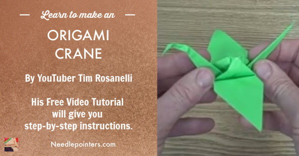 Origami Crane - How to Make a Traditional Paper Origami Crane