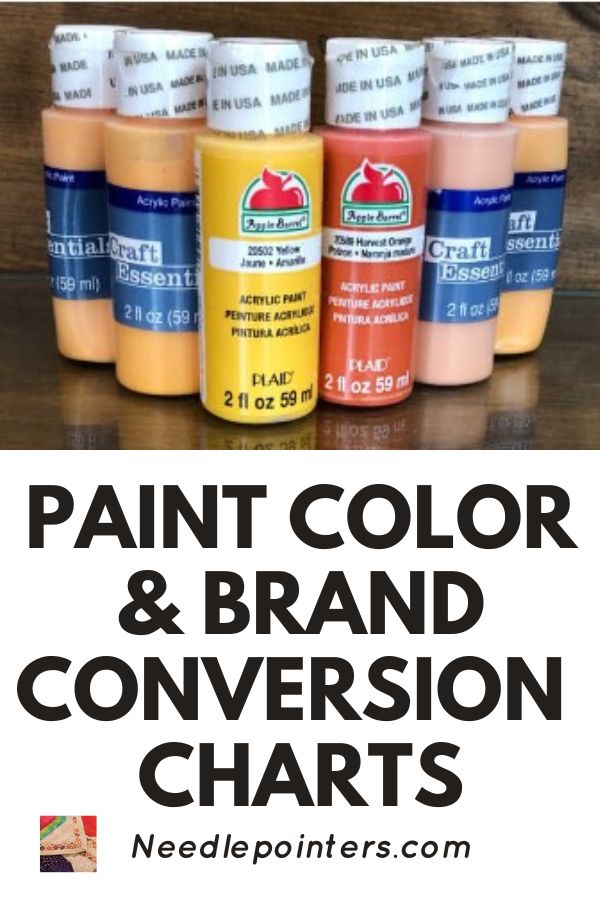 delta acrylic paint color chart