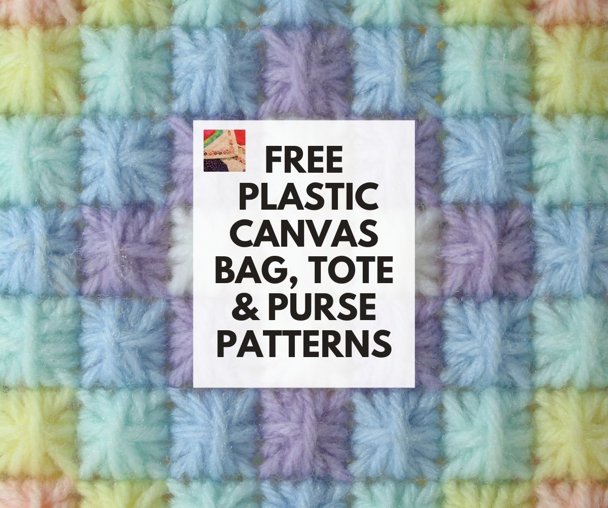 How to Make a Plastic Canvas Bag - Purse Handbag Clutch - YouTube