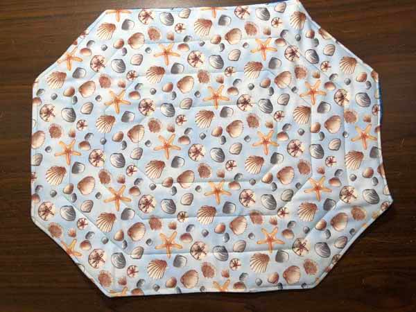 Quick Placemat Tutorial - Seashell