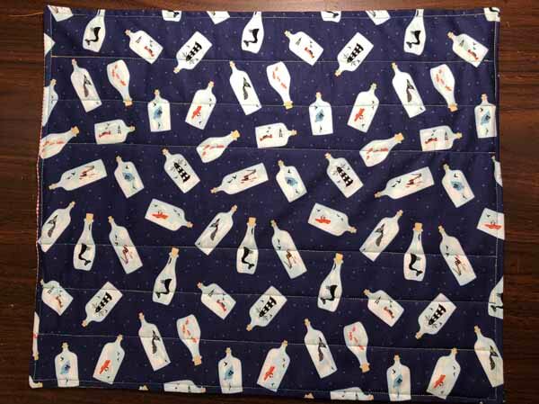 Quick Placemat Tutorial - Ship in the Bottle