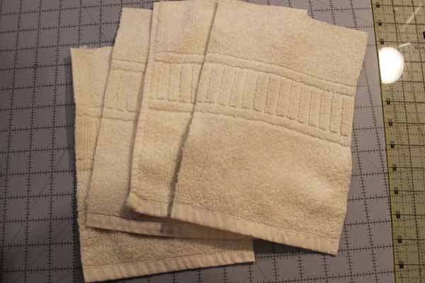 Reusable Unpaper Towels - Cut Sections