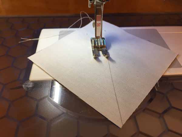 Sailboat Quilt Block - Sew Square