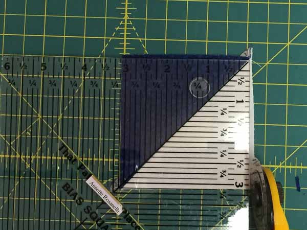 Sailboat Quilt Block - Trim Square