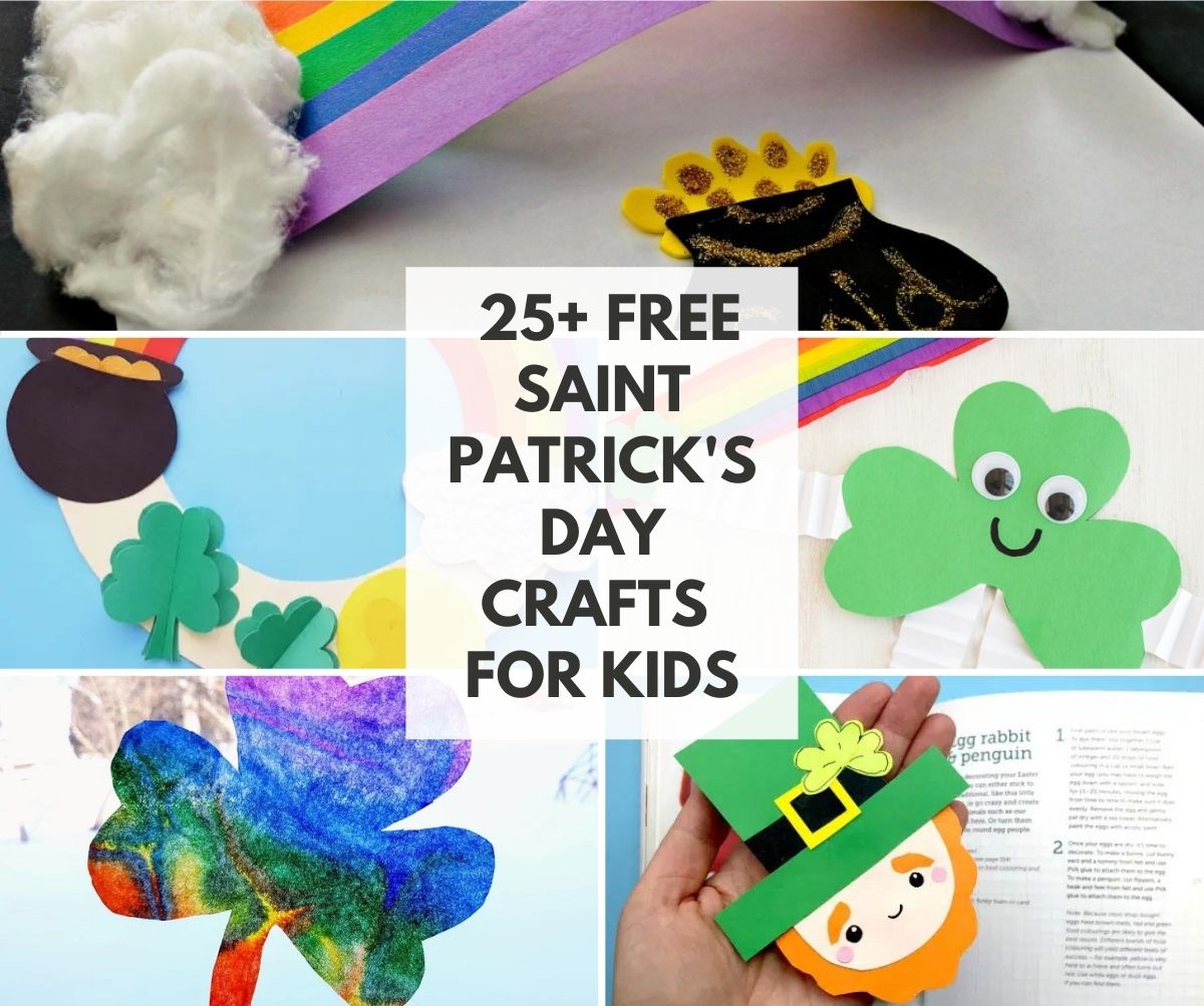 Shamrock Puppy St. Patrick's Day Craft Activity - Jinxy Kids