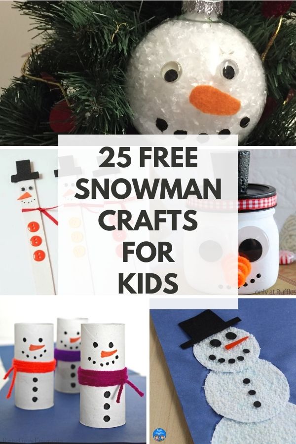 SNOWMAN CRAFTS FOR KIDS | Needlepointers.com