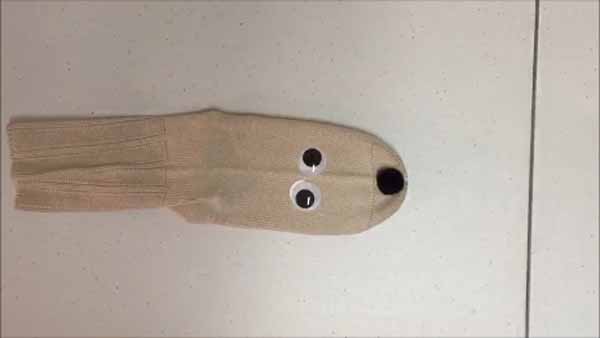 Sock Puppet - Glue Nose