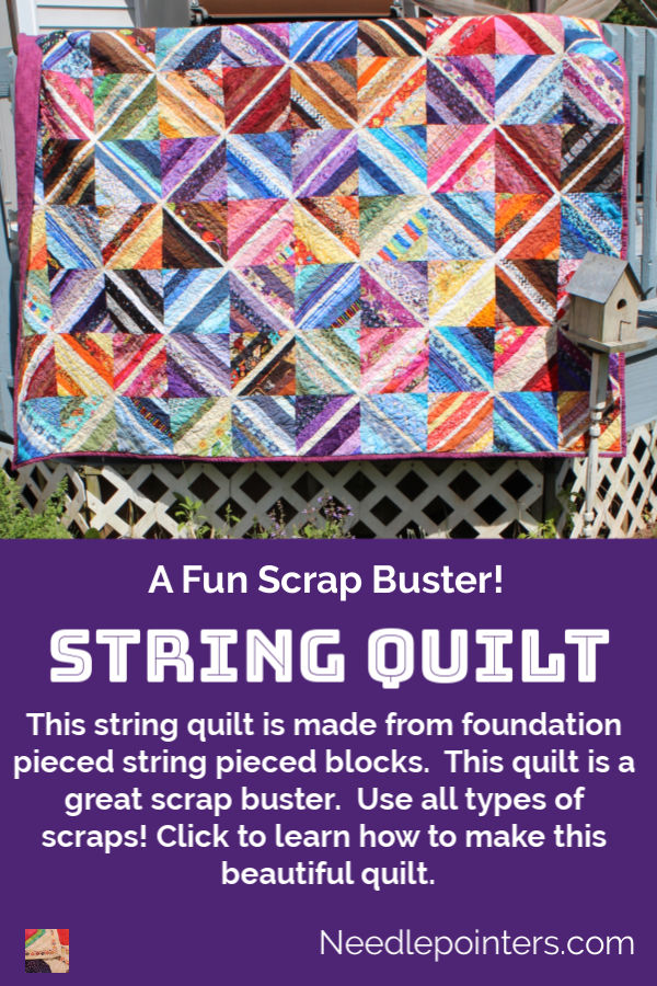 String Quilt - pin