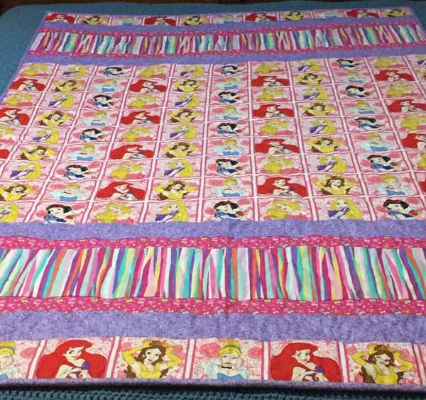 Strip Quilt - Finished Quilt