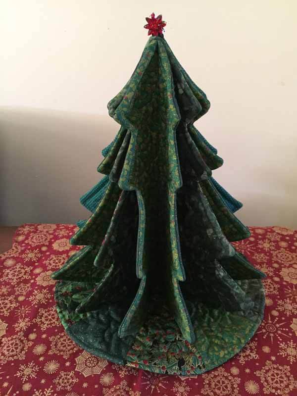 Tabletop Tannenbaum Tree - Completed Close up