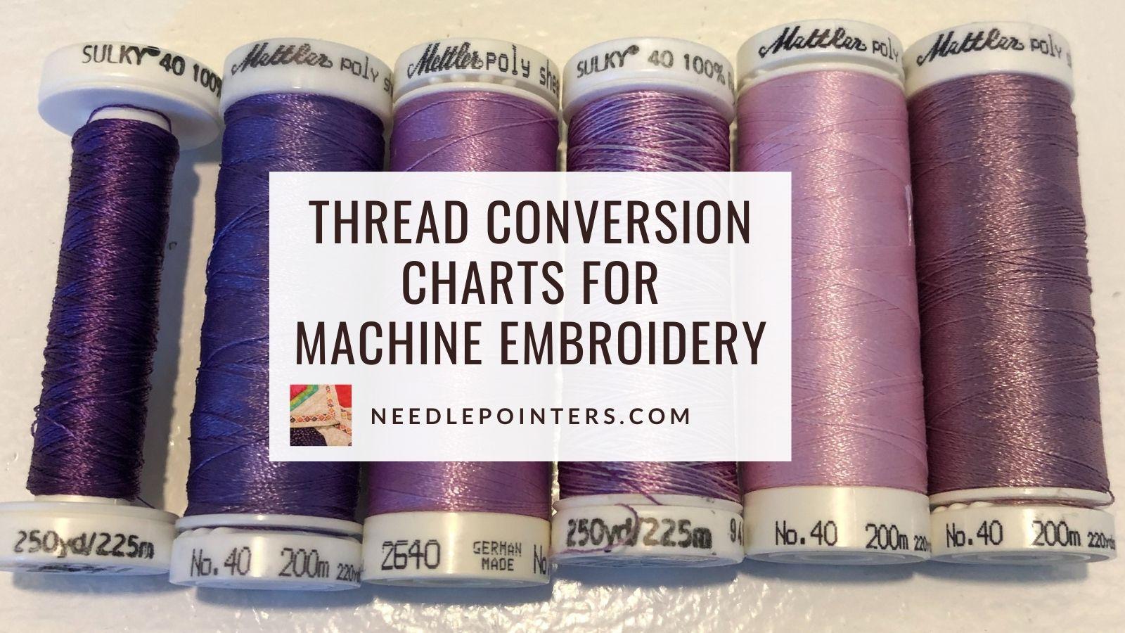 40 Spools Embroidex Polyester Machine Embroidery Thread