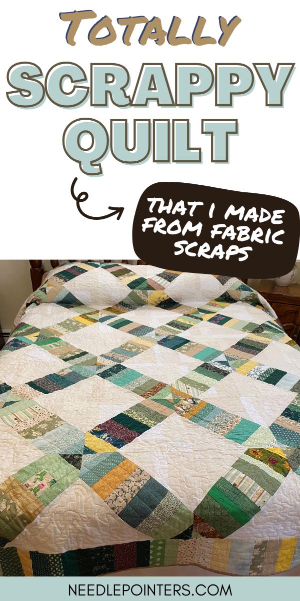 Totally Scrappy Quilt - pin