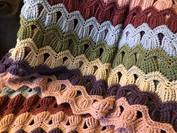 Knit Look Crocheted Throw Blanket Pattern, Velvet Crochet Blanket Pattern,  Beginner Afghan Pattern, Easy Afghan Pattern, Ribbed Blanket 