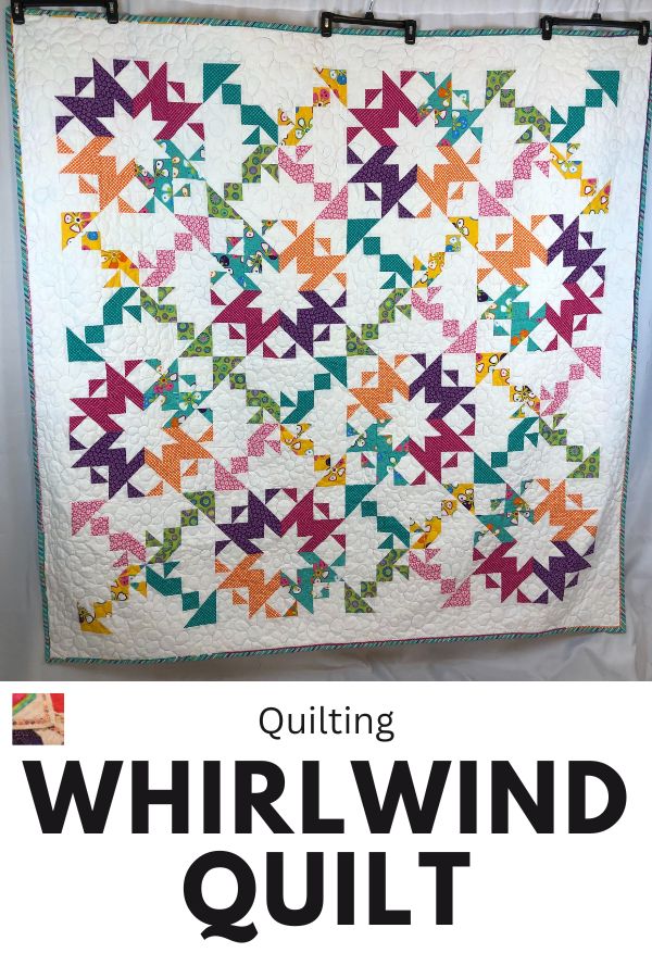 Whirlwind Quilt Project - pin