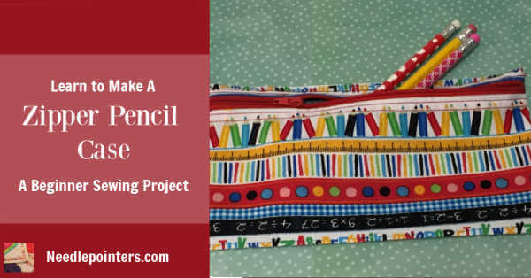 Making a Pencil Roll Up, Creating the Pattern