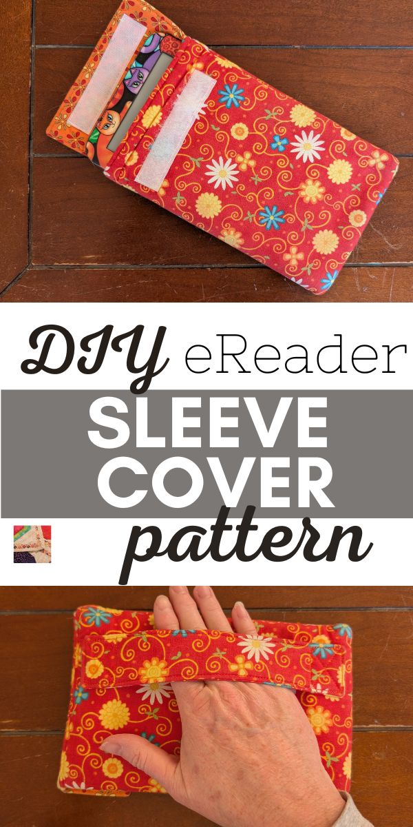 eReader Sleeve Cover Pattern - pin