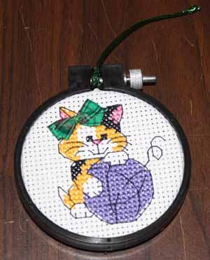 Kitty Counted Cross Stitch Kit