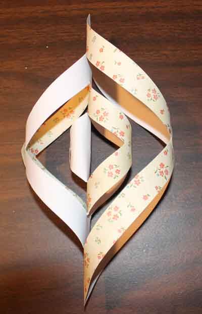 3D Paper Snowflake Tutorial - Finished Section