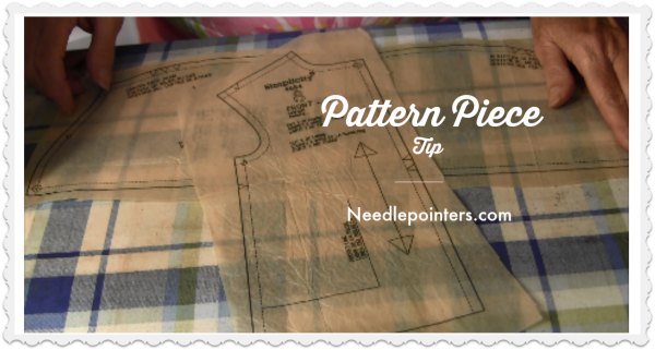 How to Straighten Out Wrinkled Tissue Paper Sewing Pattern Pieces