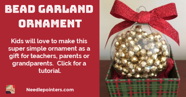 Bead Garland Ornament