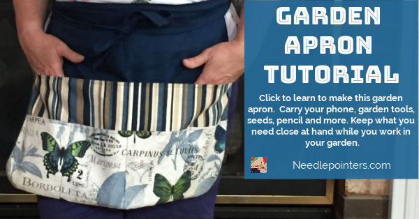 Garden Apron Tutorial - FB